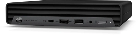 Неттоп HP ProDesk 400 G9 Mini i5 14500T (1.7) 16Gb SSD512Gb UHDG 770 Windows 11 Pro 64 GbitEth WiFi BT 90W мышь клавиатура черный (CA1B3AT)