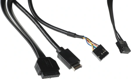 Корпус Montech Sky One Lite черный без БП ATX 5x120mm 5x140mm 2xUSB3.0 audio bott PSU