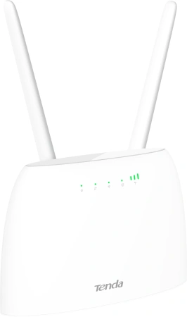 Роутер беспроводной Tenda 4G06 N300 10/100BASE-TX/4G cat.4 белый