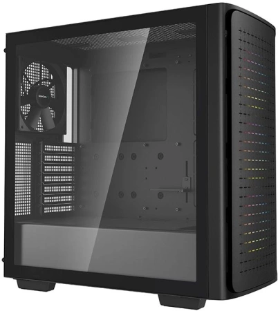 Корпус Deepcool CK560 черный без БП ATX 3x120mm 4x140mm 2xUSB3.0 audio bott PSU