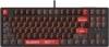 Клавиатура A4Tech Bloody AT87 черный/красный USB for gamer LED (AT87) кабель 1.8м