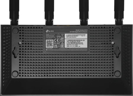 Роутер беспроводной TP-Link Archer AX12 AX1500 10/100/1000BASE-TX черный