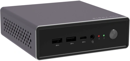 Неттоп Digma Pro Minimax U1 i3 1220P (1.5) 16Gb SSD512Gb UHDG Windows 11 Pro GbitEth WiFi BT 60W темно-серый/черный (DPP3-ADXW01)