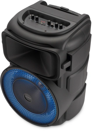 Минисистема Hyundai H-MC1298 черный 17Вт FM USB BT micro SD