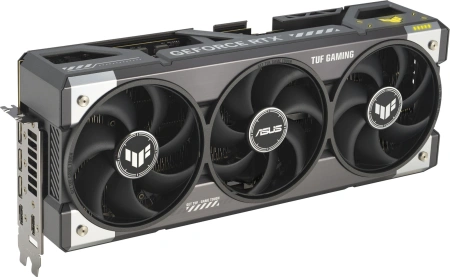 Видеокарта Asus PCI-E 5.0 TUF-RTX5080-O16G-GAMING NVIDIA GeForce RTX 5080 16Gb 256bit GDDR7 2700/30000 HDMIx2 DPx3 HDCP Ret