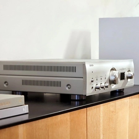 Усилитель Интегральный Denon PMA-1700N стерео полупроводниковый серебристый