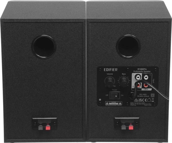 Колонки Edifier R1000T4 2.0 черный 24Вт