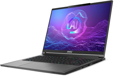 Ноутбук MSI Creator A16 AI+ A3HVGG-268RU Ryzen AI 9 365 32Gb SSD1Tb NVIDIA GeForce RTX4070 8Gb 16" IPS QHD+ (2560x1600) Windows 11 Home grey WiFi BT Cam (9S7-15FK14-268)