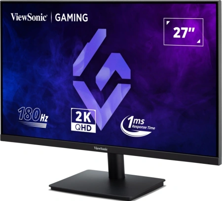 Монитор ViewSonic 27" VX27G1-2K черный IPS LED 16:9 HDMI матовая 1000:1 300cd 178гр/178гр 2560x1440 180Hz DP QHD 3.1кг