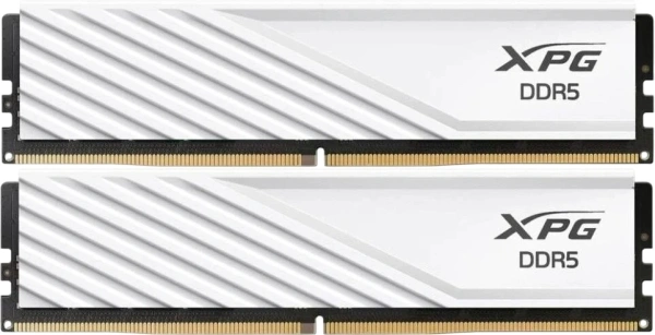 Память DDR5 2x16GB 6000MHz A-Data AX5U6000C3616G-DTLABWH XPG Lancer Blade RTL Gaming PC5-48000 CL36 DIMM ECC 288-pin 1.35В kit dual rank с радиатором Ret