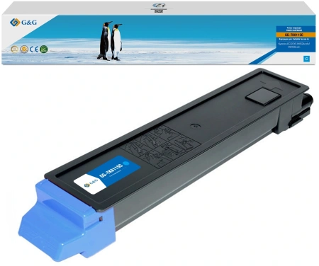 Картридж лазерный G&G GG-TK8115C голубой (6000стр.) для Kyocera Mita Ecosys M8124cidn/M8130cidn