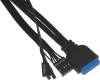 Корпус Accord ACC-R4A черный без БП ATX 7x120mm 1xUSB3.0 audio bott PSU