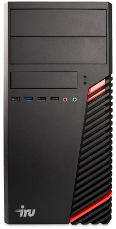 Корпус LinkWorld 727-A IRU черный без БП mATX 2xUSB3.0 audio