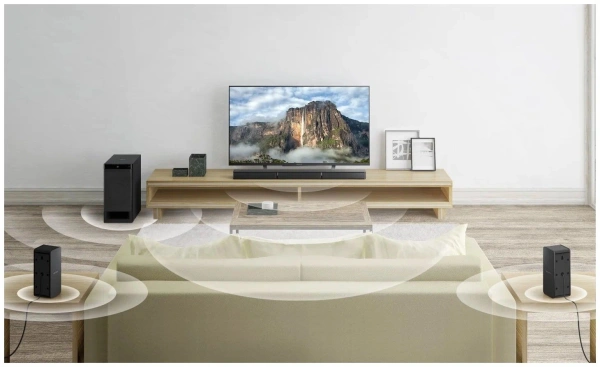 Саундбар Sony HT-S40R 5.1 600Вт черный