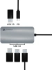 Разветвитель USB-C Lyambda LC118 5порт. серый