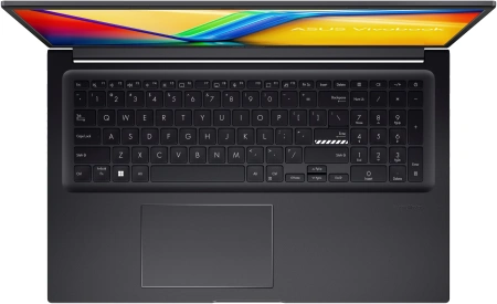 Ноутбук Asus VivoBook 17X K3704VA-AU102 Core i9 13900H 16Gb SSD1Tb Intel Iris Xe graphics 17.3" IPS FHD (1920x1080) без ОС black WiFi BT Cam (90NB1091-M00420)