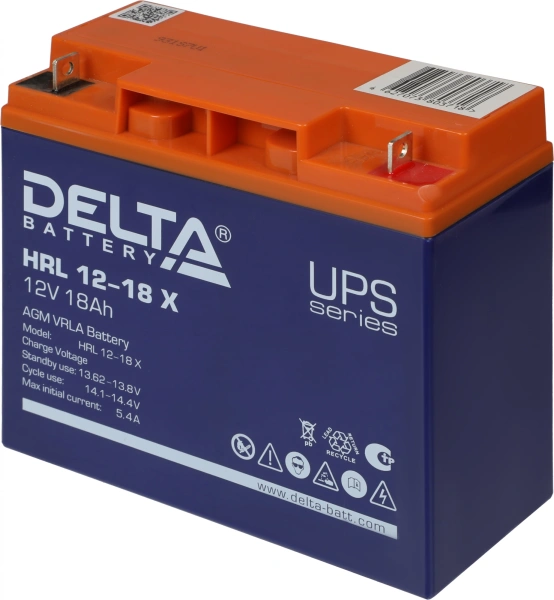 Батарея для ИБП Delta HRL 12-18 X 12В 18Ач