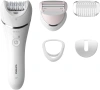 Эпилятор Philips BRE710/00 скор.:2 насад.:4 белый