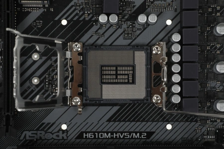 Материнская плата Asrock H610M-HVS/M.2 R2.0 Soc-1700 Intel H610 2xDDR4 mATX AC`97 8ch(7.1) GbLAN+VGA+HDMI