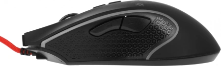 Мышь Defender Venom GM-640L черный оптическая 7200dpi USB 7but (52640)