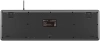 Клавиатура Оклик K175 черный USB Multimedia кабель 1.8м