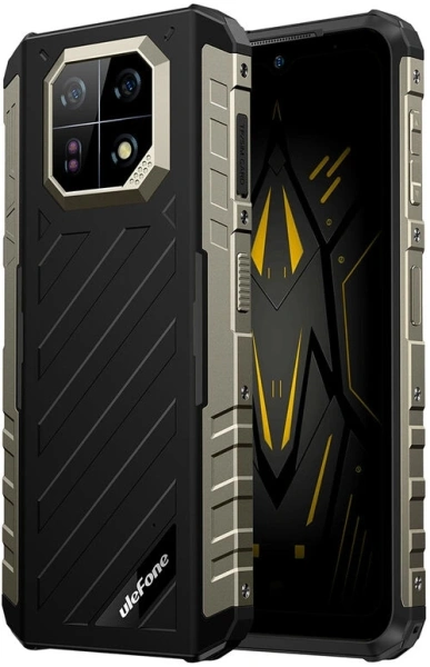 Смартфон Ulefone Armor 22 256Gb 8Gb черный моноблок 3G 4G 2Sim 6.58" 1080x2408 Android 13 64Mpix 802.11 a/b/g/n/ac NFC GPS Protect FM microSD max512Gb
