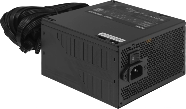 Блок питания MSI ATX 600W MAG A600DN 80+ white (20+4pin) APFC 120mm fan 5xSATA RTL