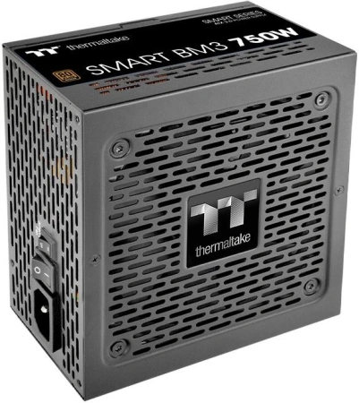 Блок питания Thermaltake ATX 750W Smart BM3 Gen.5 80+ bronze (20+4pin) APFC 120mm fan 6xSATA Cab Manag RTL