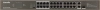 Коммутатор Tenda TEF1126P-24-250W (L2) 24x100Мбит/с 2x1Гбит/с 1SFP 24PoE 230W неуправляемый