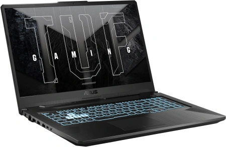 Ноутбук Asus TUF Gaming A17 FA706NF-HX007 Ryzen 5 7535HS 16Gb SSD512Gb NVIDIA GeForce RTX 2050 4Gb 17.3" IPS FHD (1920x1080) без ОС black WiFi BT Cam (90NR0JH5-M002L0)