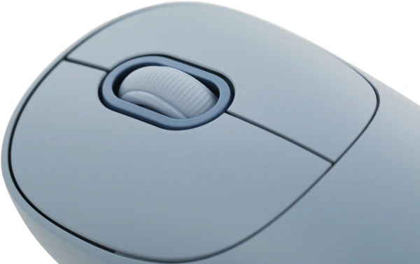 Мышь Xiaomi Wireless Mouse 3 синий оптическая 1200dpi silent беспров. BT/Radio USB для ноутбука 4but (BHR8914GL)