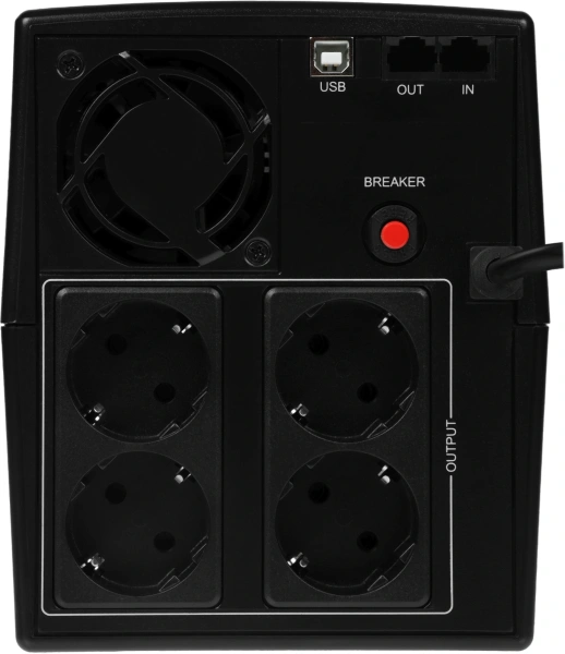 Источник бесперебойного питания Ippon Back Basic 2200 Euro 1320Вт 2200ВА черный