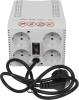 Стабилизатор напряжения Powercom TCA-1200 600Вт 1200ВА белый