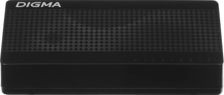 Коммутатор Digma DSW-108GE DSW-108GEV2 (L2) 8x1Гбит/с неуправляемый