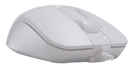 Мышь A4Tech Fstyler FM12 белый оптическая 1200dpi USB 3but (FM12 WHITE)
