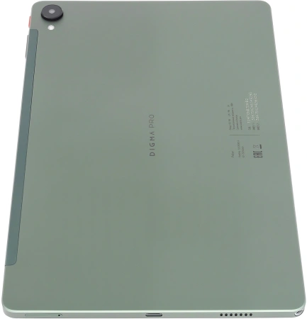 Планшет Digma Pro Pulse T616 (2.0) 8C RAM8Gb ROM256Gb 10.4" In-Cell 2000x1200 4G Android 14 темно-зеленый 13Mpix 5Mpix BT WiFi microSD 128Gb 7000mAh 500hrs