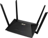 Роутер беспроводной Asus RT-AX1800U AX1800 10/100/1000BASE-TX/4G ready черный