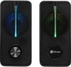 Колонки Оклик OK-120U 2.0 черный 6Вт