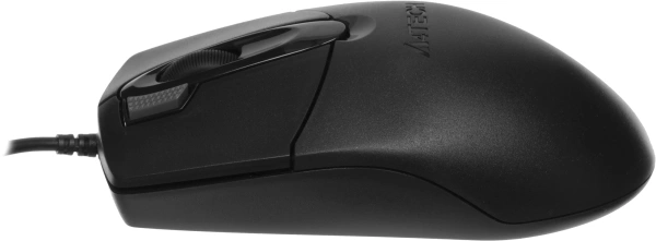 Мышь A4Tech OP-730D черный оптическая 1200dpi USB 4but