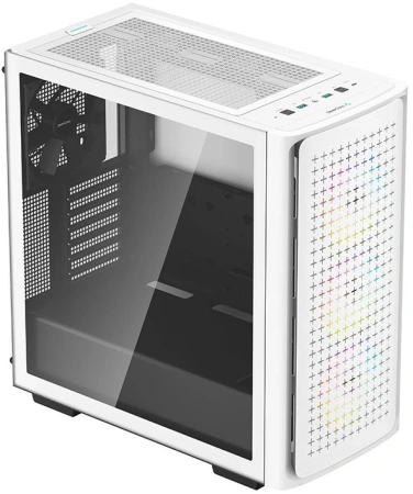 Корпус Deepcool CK560 WH белый без БП ATX 3x120mm 4x140mm 2xUSB3.0 audio bott PSU
