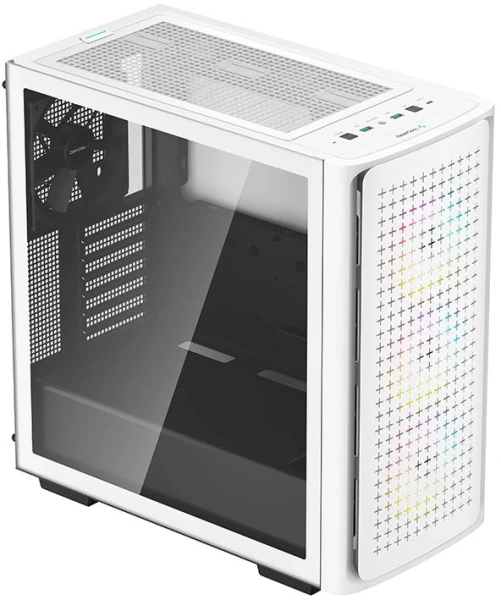 Корпус Deepcool CK560 WH белый без БП ATX 3x120mm 4x140mm 2xUSB3.0 audio bott PSU