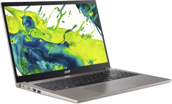 Ноутбук Acer Aspire Lite AL15-33P-C0P8 N-series N150 8Gb SSD512Gb Intel Graphics 15.6" IPS FHD (1920x1080) без ОС grey WiFi BT Cam (NX.D2MCD.002)