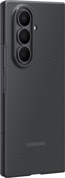 Чехол (клип-кейс) Samsung для Samsung Galaxy Z Fold7 Carbon Shield Case черный (EF-XF966SBEGRU)