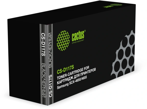 Картридж лазерный Cactus CS-D117S MLT-D117S черный (2500стр.) для Samsung SCX-4650/4655