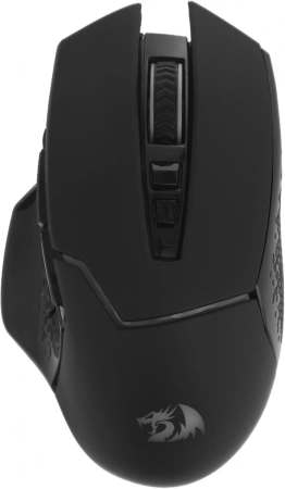 Мышь Redragon Mirage Pro черный оптическая 8000dpi беспров. USB для ноутбука (71432)