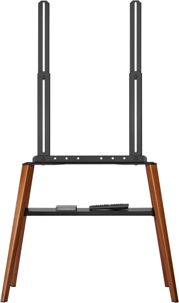 Подставка для телевизора Cactus CS-ST3645BKWN черный/орех 43"-65" макс.40кг напольный