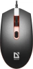 Мышь Defender Dot MB-986 черный оптическая 1600dpi USB 3but (52986)