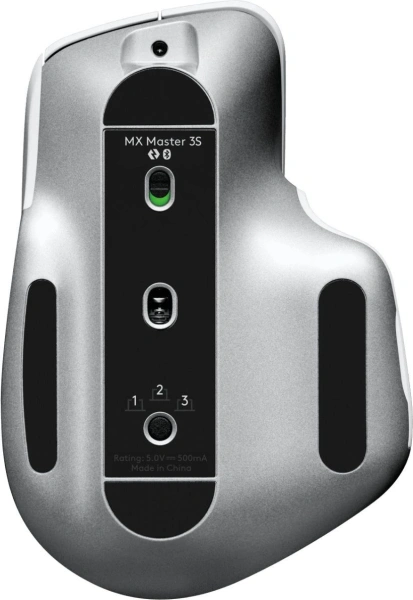 Мышь Logitech MX Master 3S светло-серый оптическая 8000dpi беспров. BT/Radio USB 5but (910-006566)