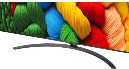 Телевизор LED LG 86" 86NANO81A6A.ARUG черный 4K Ultra HD 60Hz DVB-T DVB-T2 DVB-C DVB-S DVB-S2 USB WiFi Smart TV
