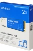 Накопитель SSD WD S PCIe 4.0 x4 2TB WDS200T3B0E Blue SN580 M.2 2280